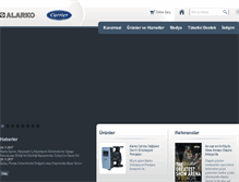 Tablet Screenshot of alarko-carrier.com.tr